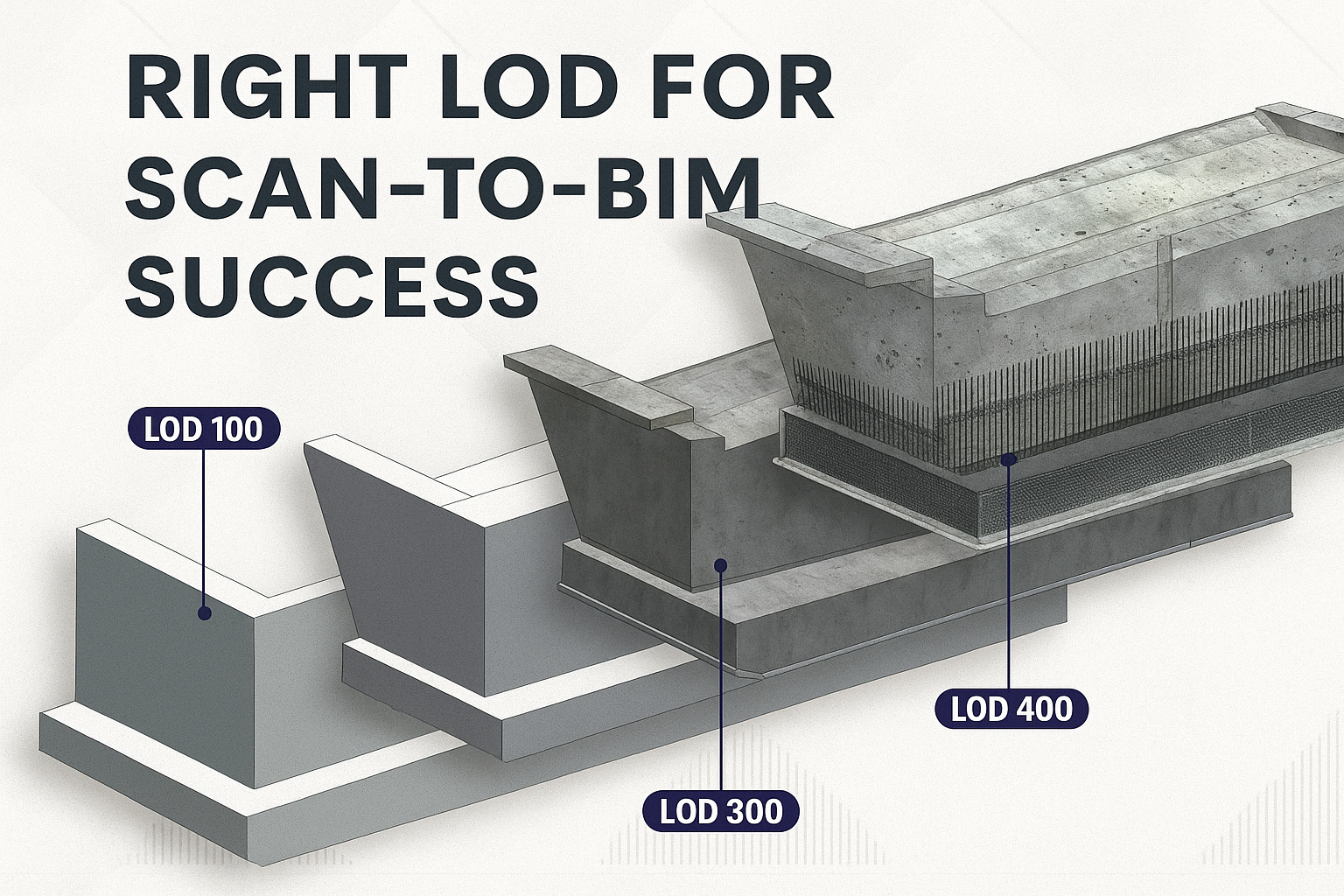 How to make the Right LOD Choice for Successful Scan-to-BIM Execution